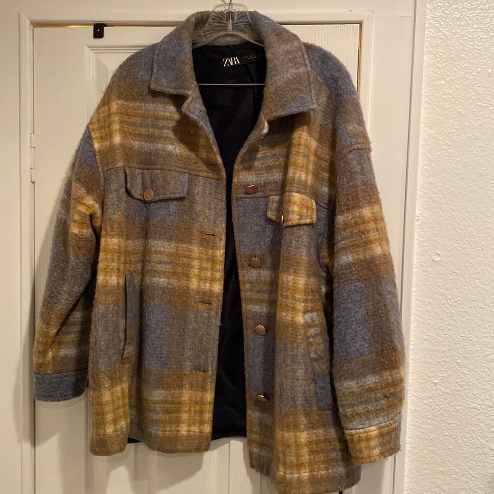 Zara Flannel Shacket